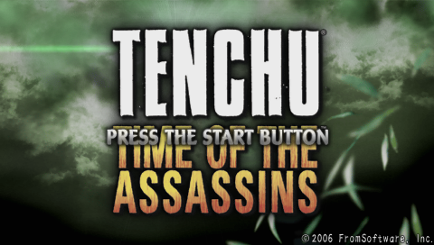 Tenchu : Time of the Assassins — Title screen