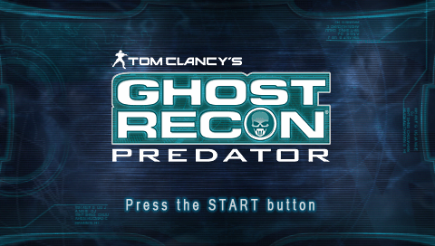 Tom Clancy's Ghost Recon : Predator — Title screen