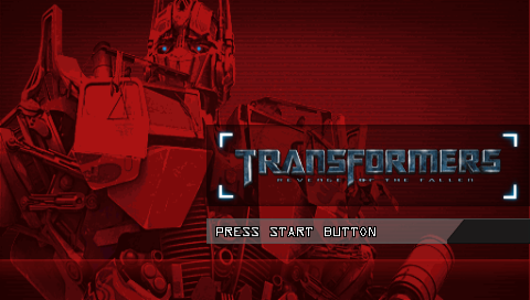 Transformers : Revenge of the Fallen — Title screen