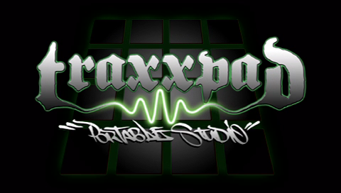 Traxxpad — Title screen
