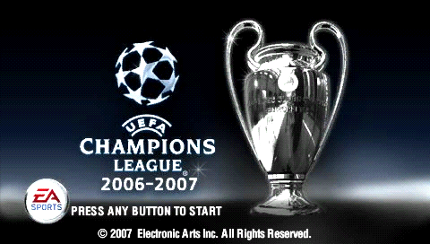 UEFA Champions League 2006-2007 — Title screen
