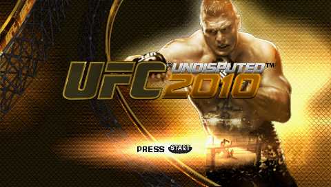 UFC Undisputed 2010 — Title screen