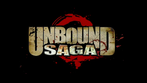 Unbound Saga — Title screen
