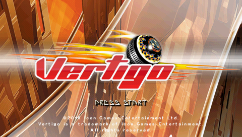 Vertigo — Title screen