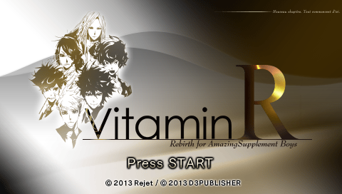 VitaminR — Title screen