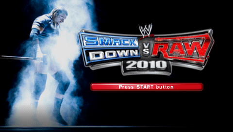WWE SmackDown! vs. RAW 2010 featuring ECW — Title screen