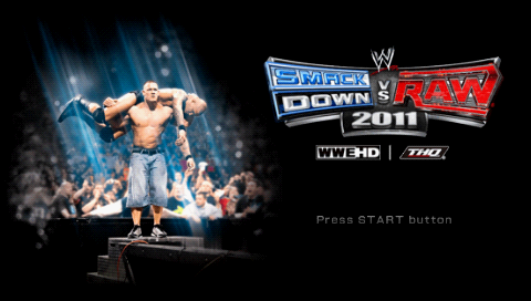 WWE SmackDown! vs. RAW 2011 — Title screen