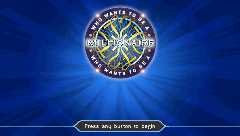 Who Wants to Be a Millionaire ? : Party Edition — Title screen