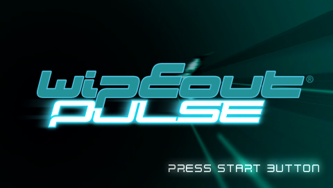 WipEout Pulse — Title screen