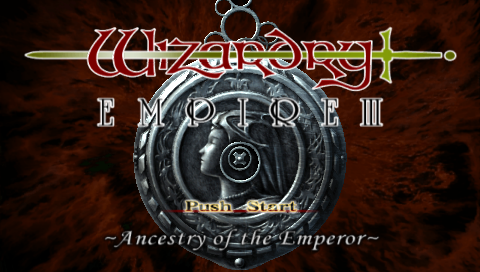 Wizardry Empire III : Haou no Keifu — Title screen