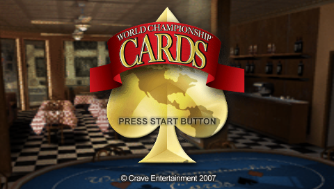 World Championship Cards — Title screen