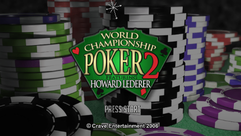World Championship Poker 2 — Title screen