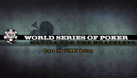 World Series of Poker 2008 : Battle for the Bracelets — Title screen