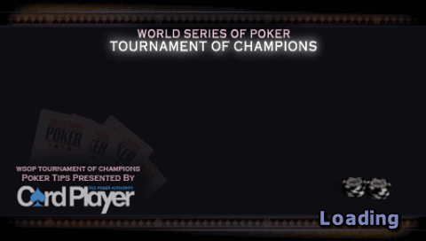 World Series of Poker : Tournament of Champions, 2007 Edition — Title screen