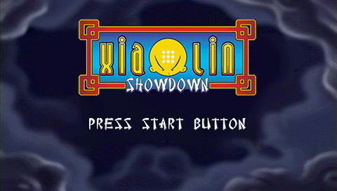 Xiaolin Showdown — Title screen
