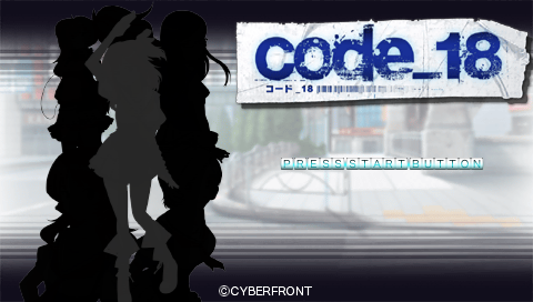 code 18 — Title screen