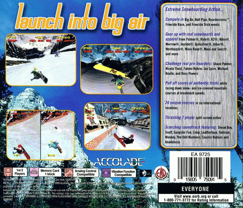 Big Air — Box back