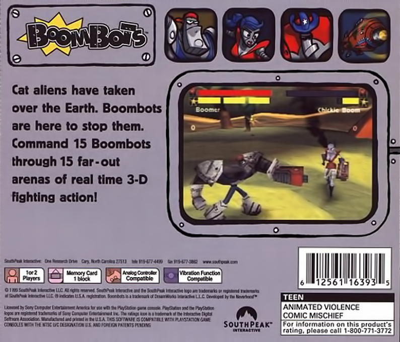 BoomBots — Box back