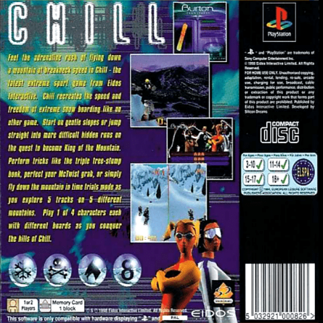Chill — Box back