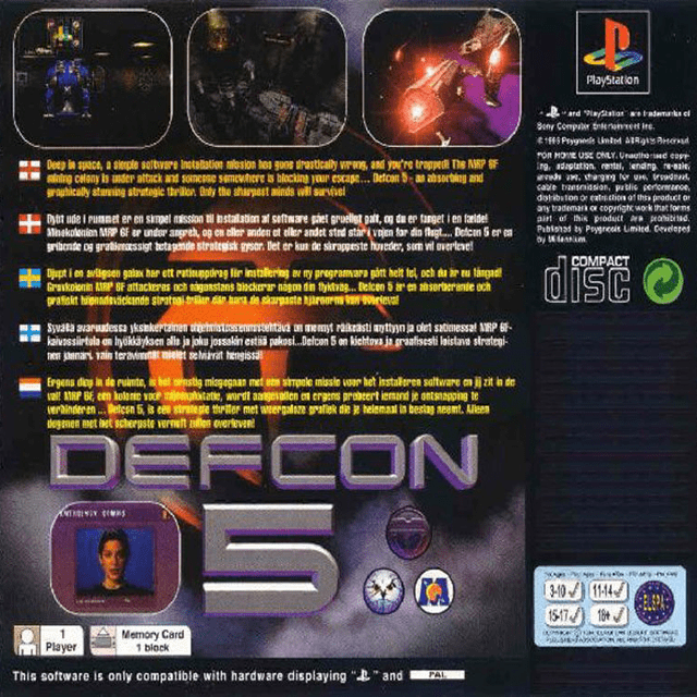 Defcon 5 — Box back