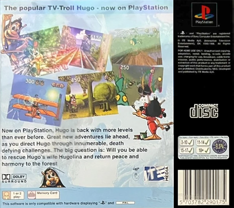 Hugo — Box back