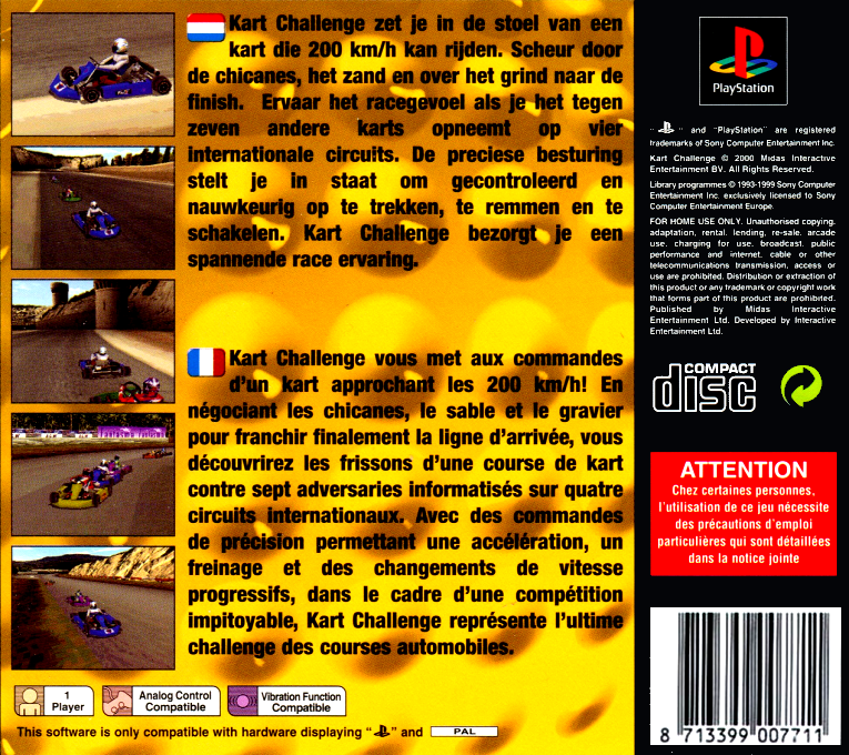 Kart Challenge — Box back