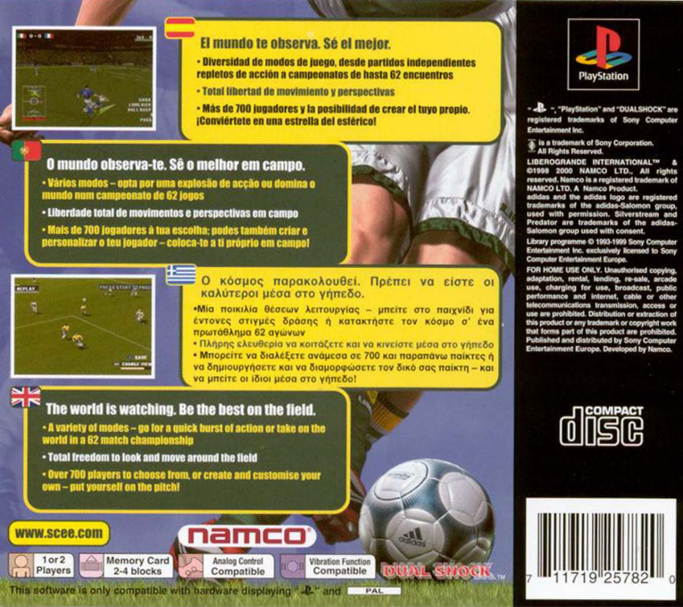 Liberogrande International — Box back