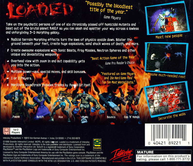 Loaded — Box back