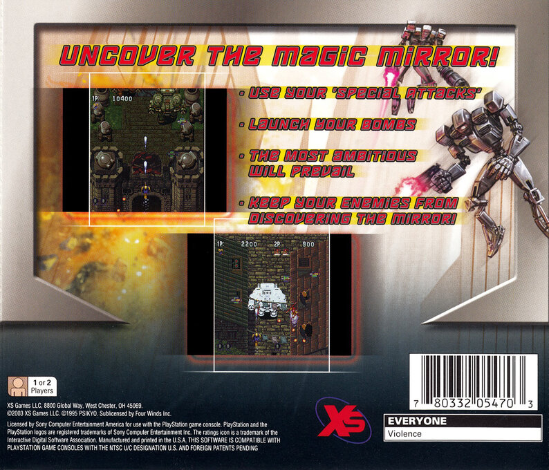 Mobile Light Force — Box back