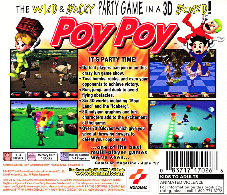 Poy Poy — Box back
