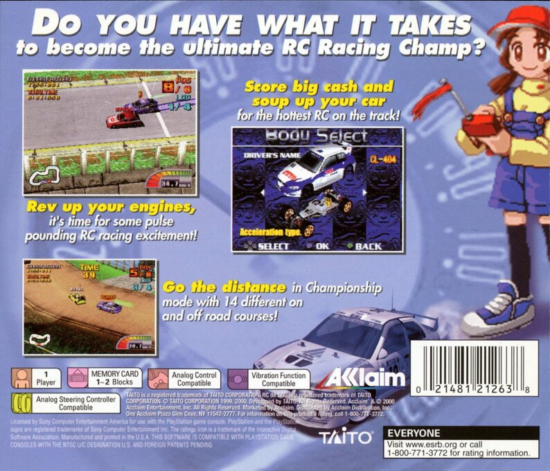 RC de Go! — Box back
