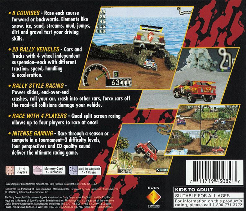 Rally Cross — Box back