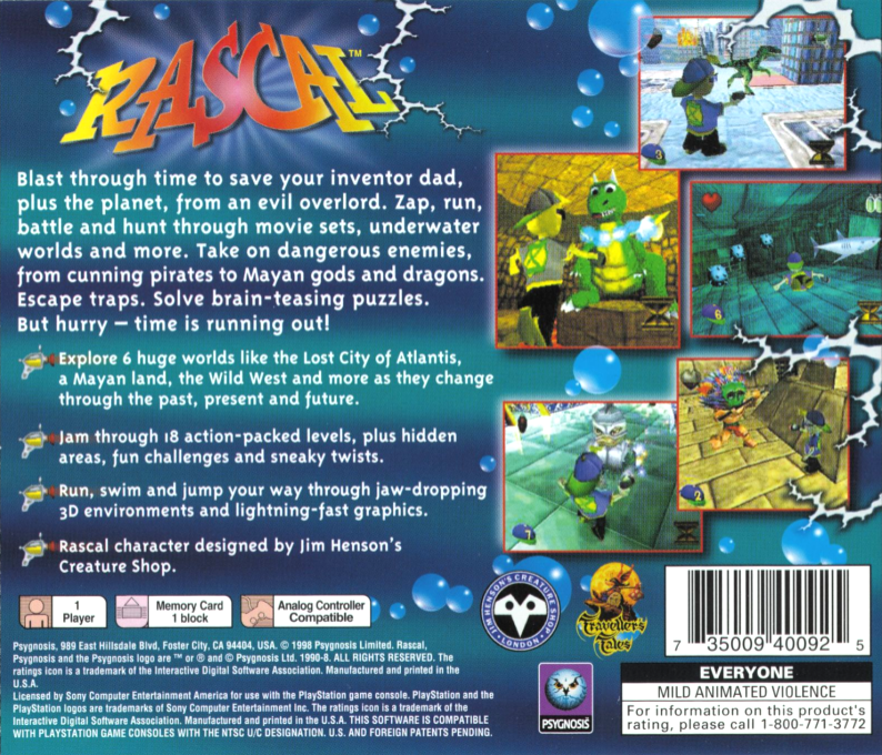 Rascal — Box back