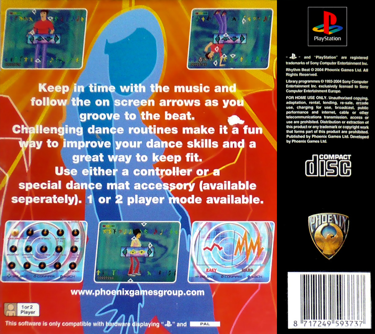 Rhythm Beat — Box back