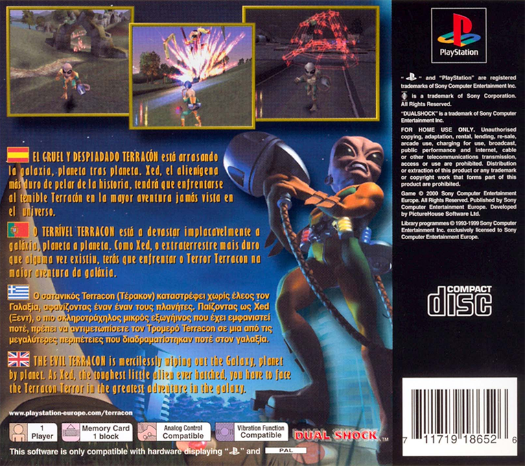 Terracon — Box back