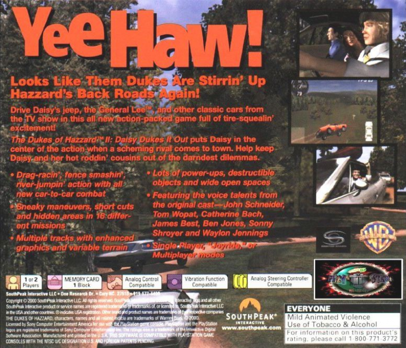 The Dukes of Hazzard II : Daisy Dukes It Out — Box back