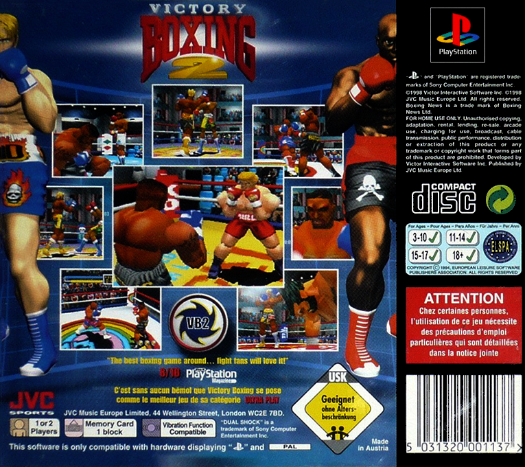 Victory Boxing 2 — Box back