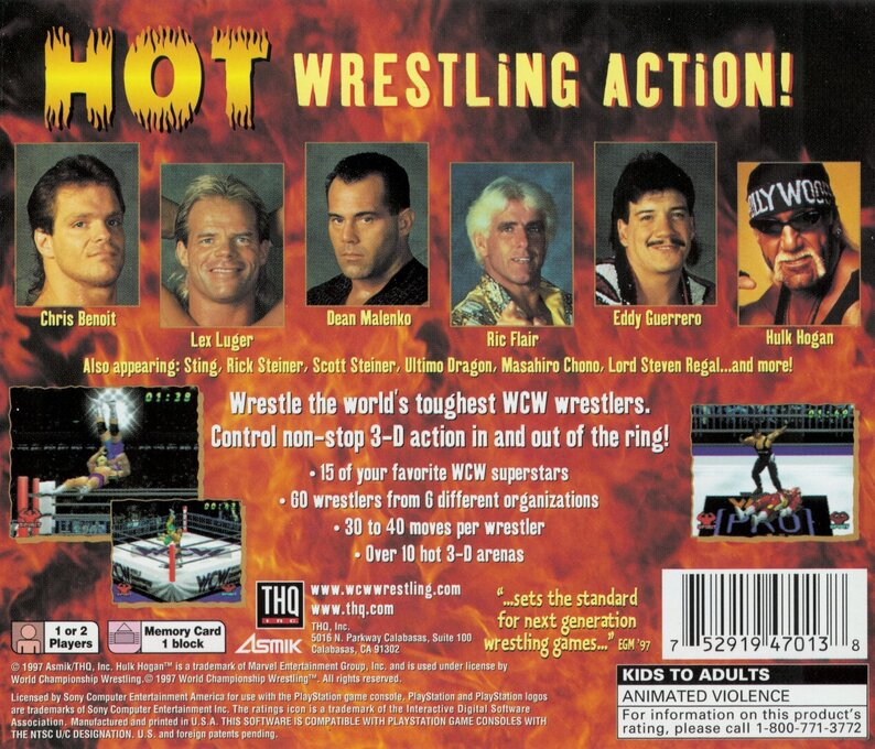 WCW vs. The World — Box back