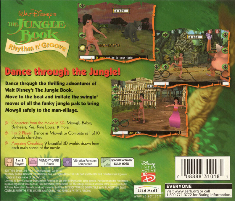 Walt Disney's The Jungle Book : Rhythm n' Groove — Box back