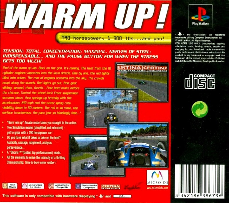 Warm Up! — Box back