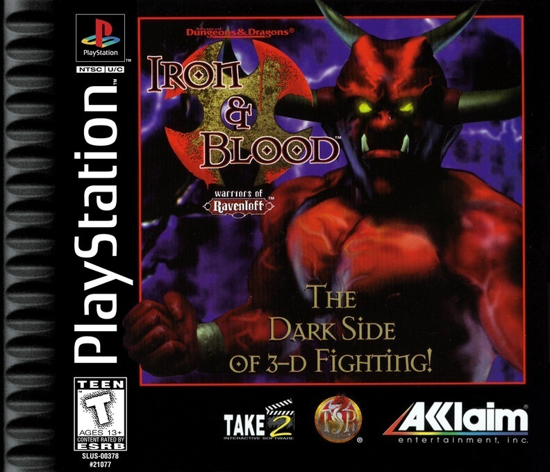 Advanced Dungeons & Dragons : Iron & Blood, Warriors of Ravenloft