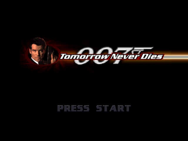 007 : Tomorrow Never Dies — Title screen