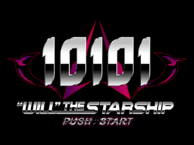 10101: Will the Starship — Title screen