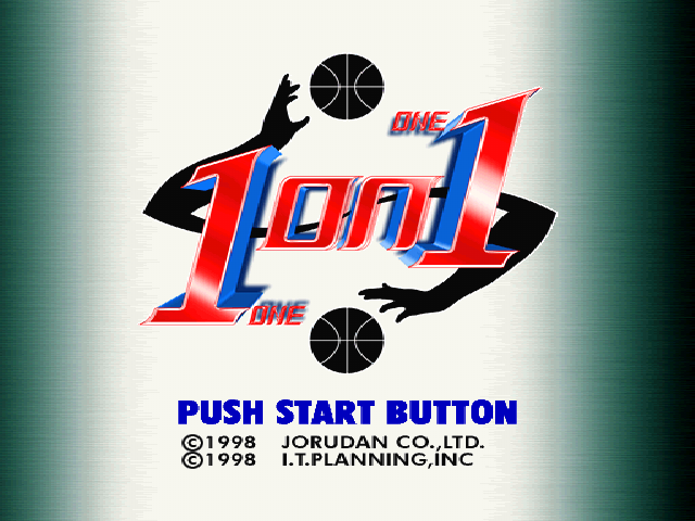 1 on 1 — Title screen