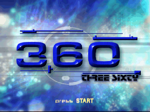 360 Three Sixty — Title screen