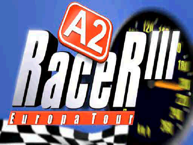 A2 Racer : Europa Tour — Title screen