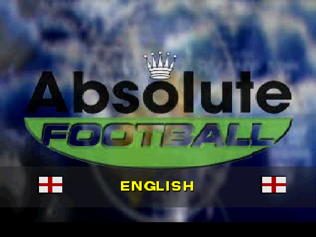 Absolute Football — Title screen