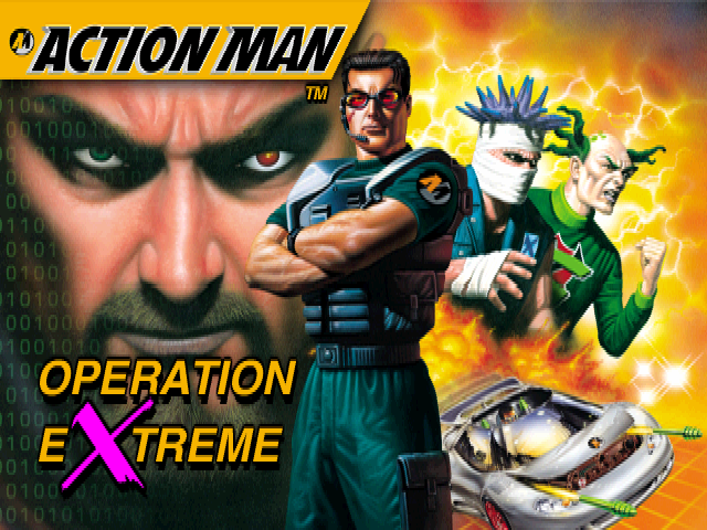 Action Man : Operation Extreme — Title screen
