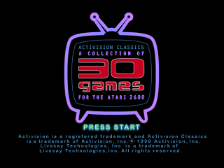 Activision Classics — Title screen