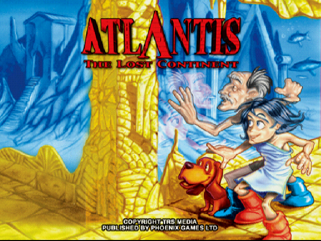 Atlantis : The Lost Continent — Title screen